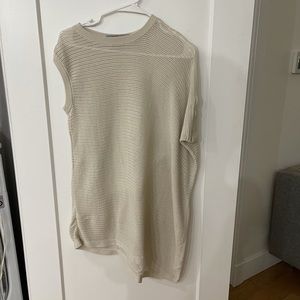 All Saints - beige tunic sweater